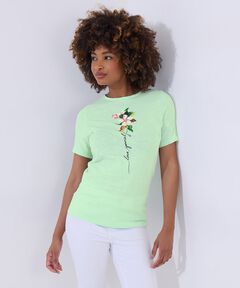 Cotton Slub Graphic Tee