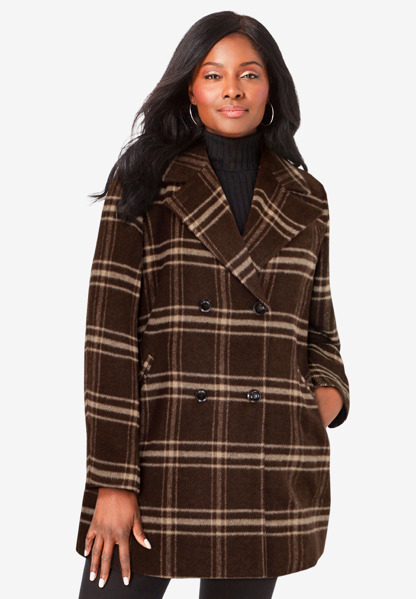 A Line Wool Peacoat Catherines