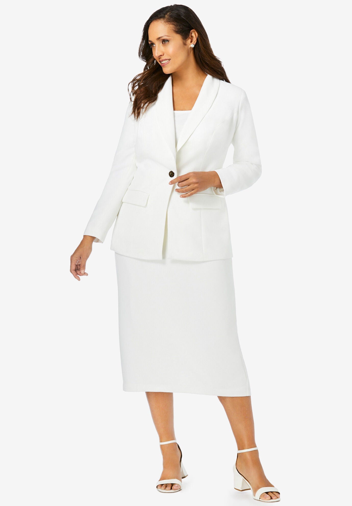 2 piece skirt suit online