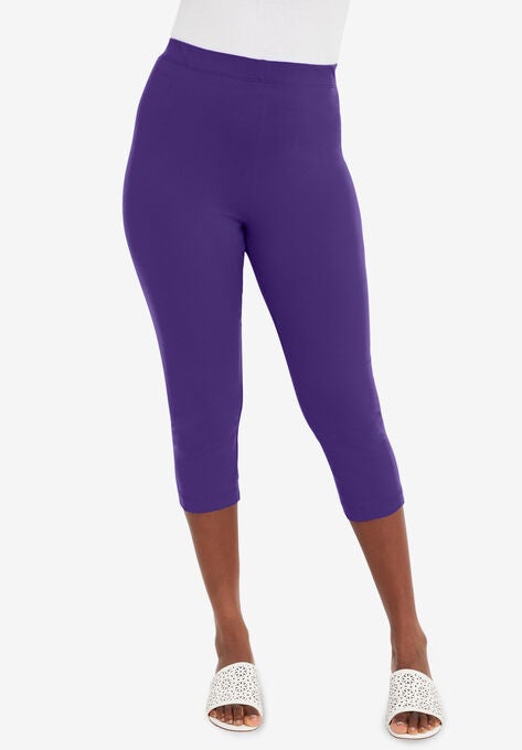 Everyday Capri Legging, MIDNIGHT VIOLET, hi-res image number null