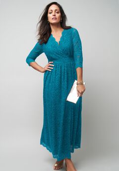 Stretch Lace Maxi Dress