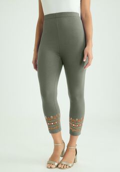 Everyday Stretch Cotton Capri Legging