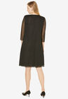 Sheer Cocktail Dress, , on-hover image number null