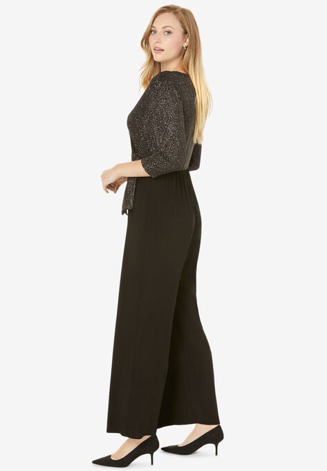 Glitter Jumpsuit, , alternate image number null