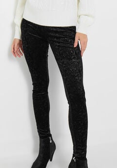 Stretch Velvet Legging
