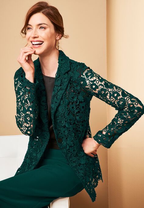 Lace Blazer, , alternate image number null