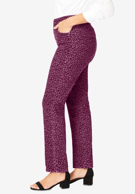 Comfort Waistband Jeans, , alternate image number null
