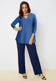 Keyhole Shimmer Tunic