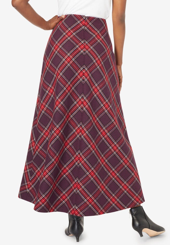 Wool-Blend Maxi Skirt, , on-hover image number null