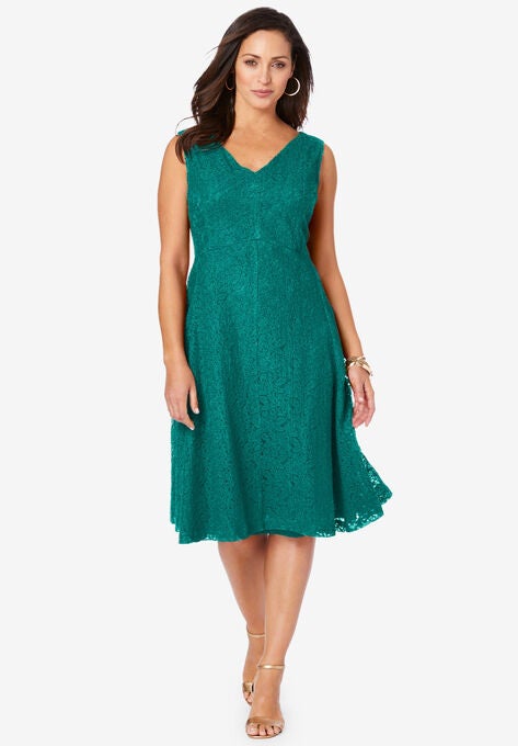 Lace Dress, WATERFALL, hi-res image number null