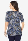 Square Neck Tee, , on-hover image number null