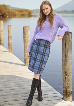 Mini Plaid Skirt