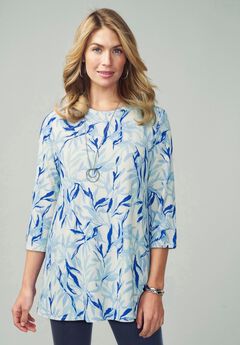 Stretch Knit Swing Tunic