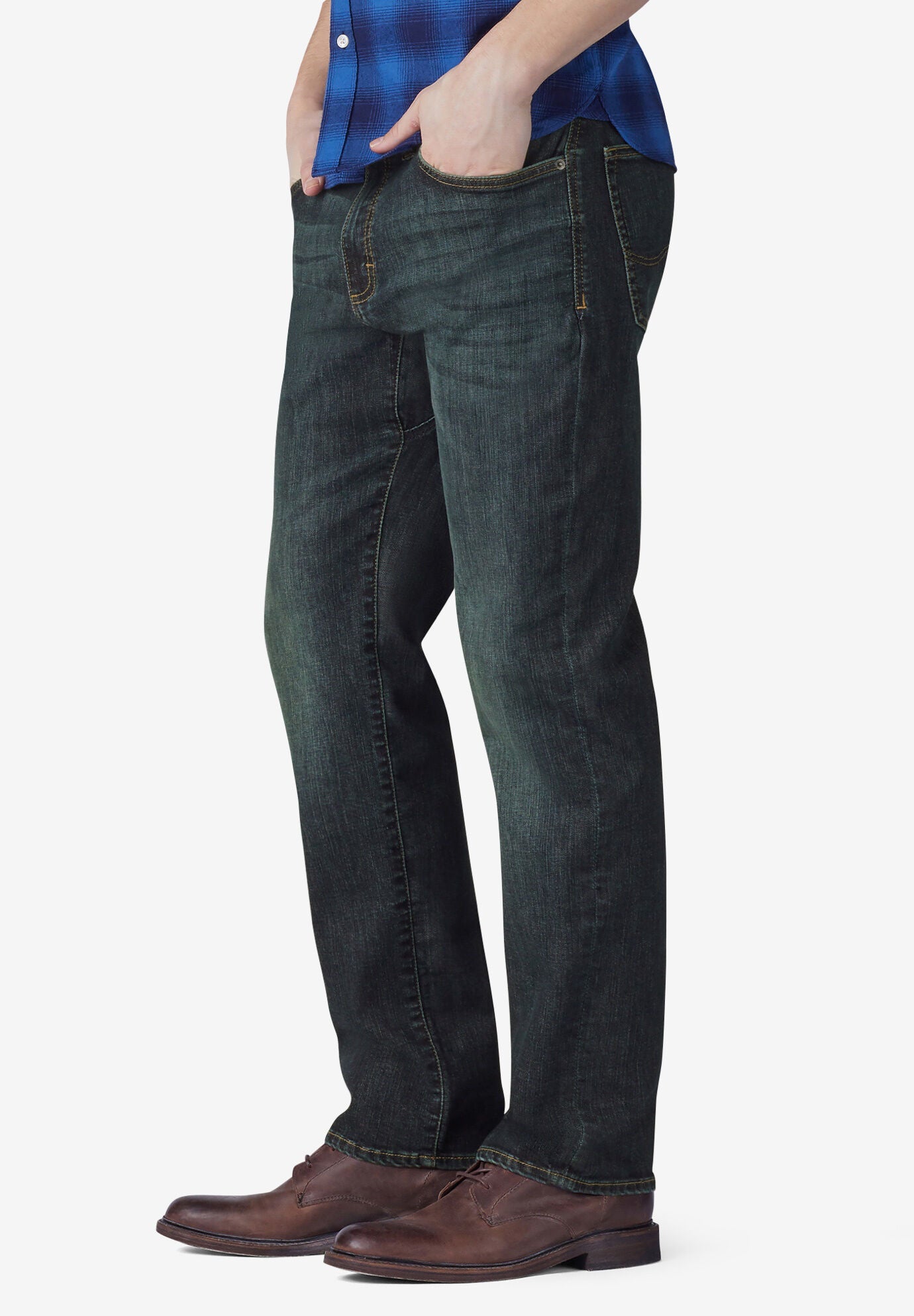 Lee® Extreme Motion Relaxed Fit Jeans, MAVERICK, hi-res image number 0