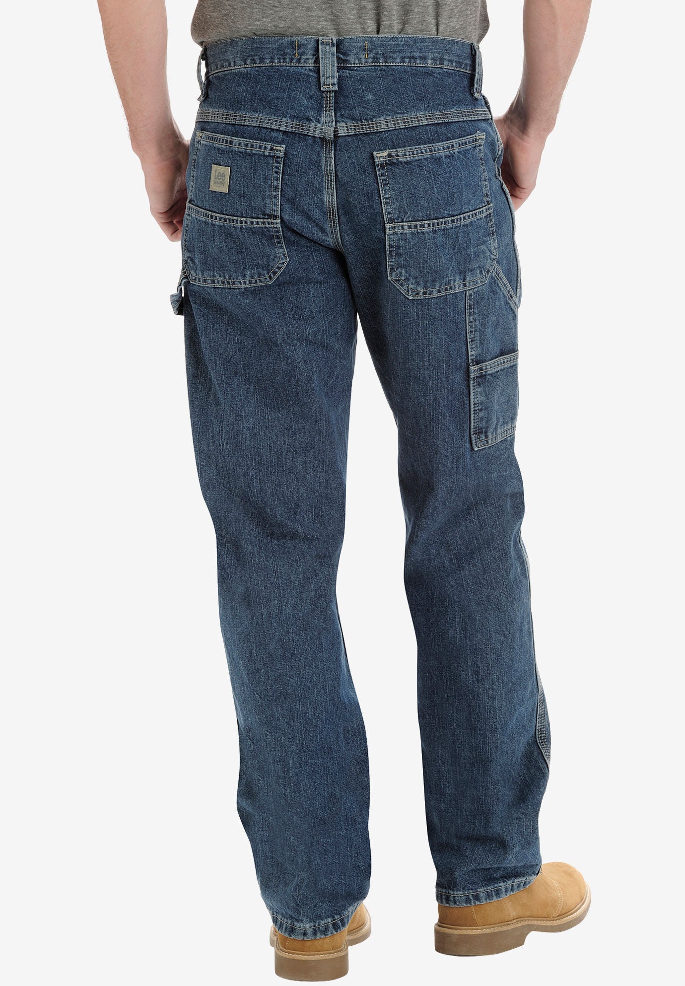 men's lee dungarees carpenter jeans