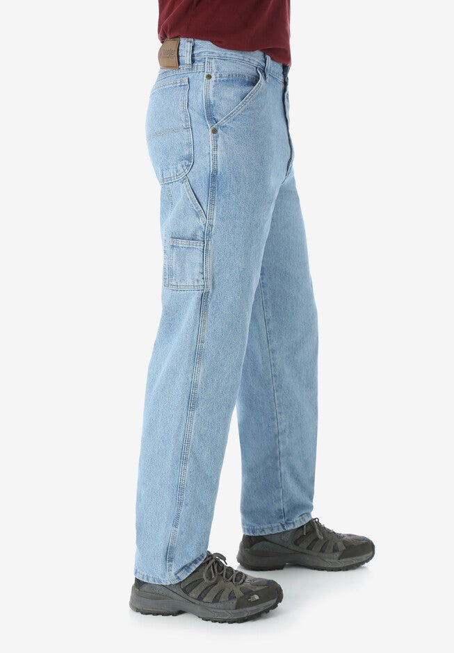Loose Fit Carpenter Jeans, VINTAGE INDIGO, hi-res image number 0