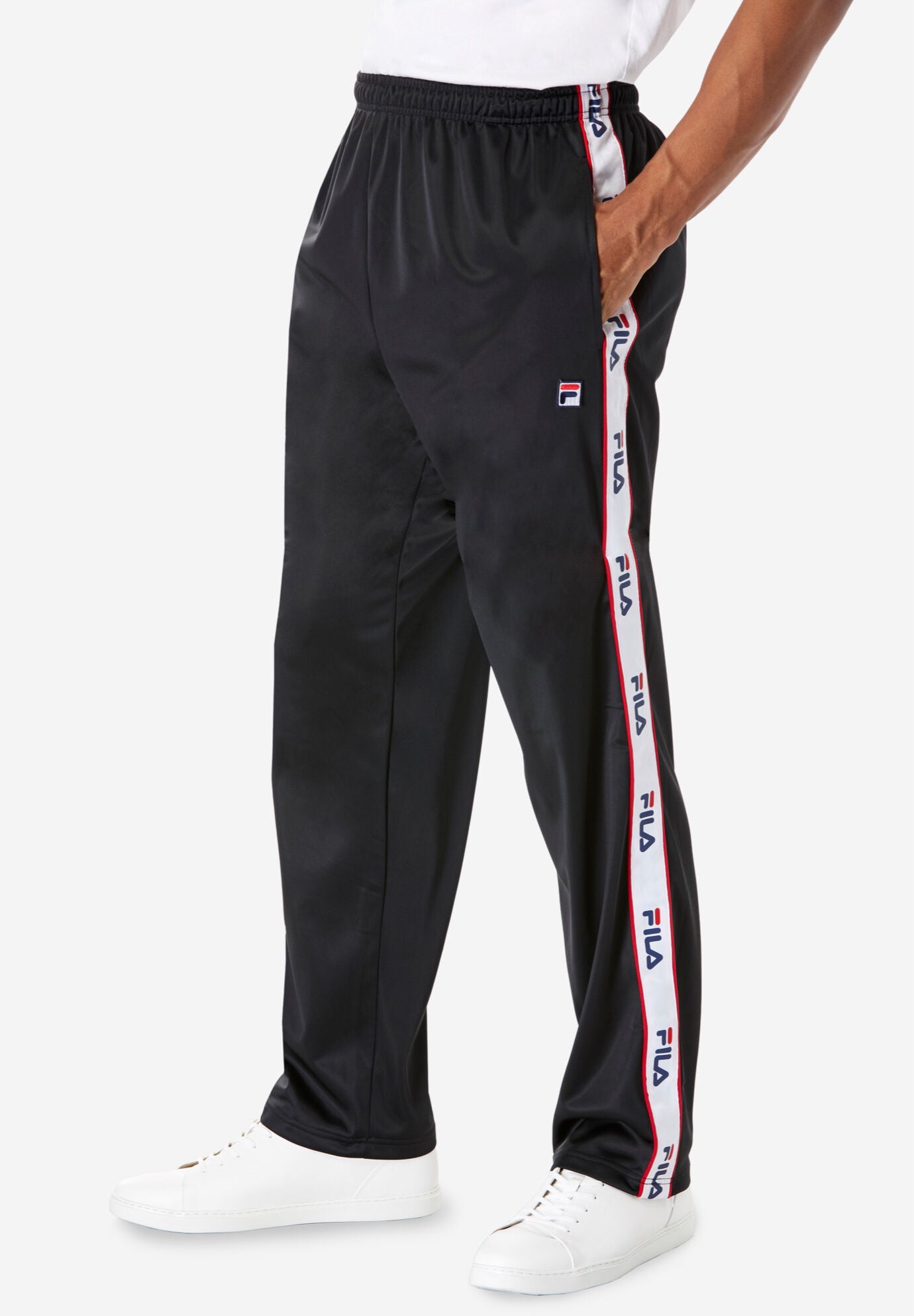 Fila tape track pants store