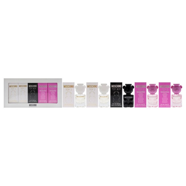 Moschino Miniature Collection Set by Moschino for Unisex - 5 Pc Mini Gift Set, NA, hi-res image number null