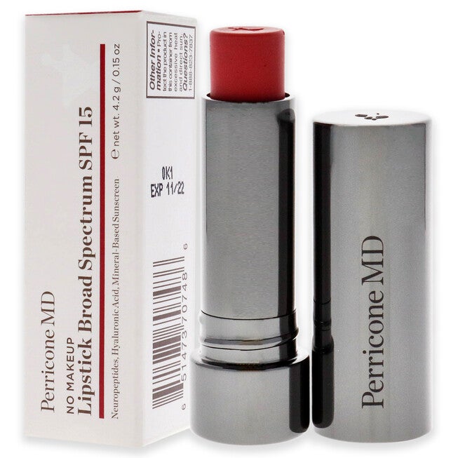 No Makeup Lipstick SPF 15 - Red by Perricone MD for Women - 0.15 oz Lipstick, , alternate image number null