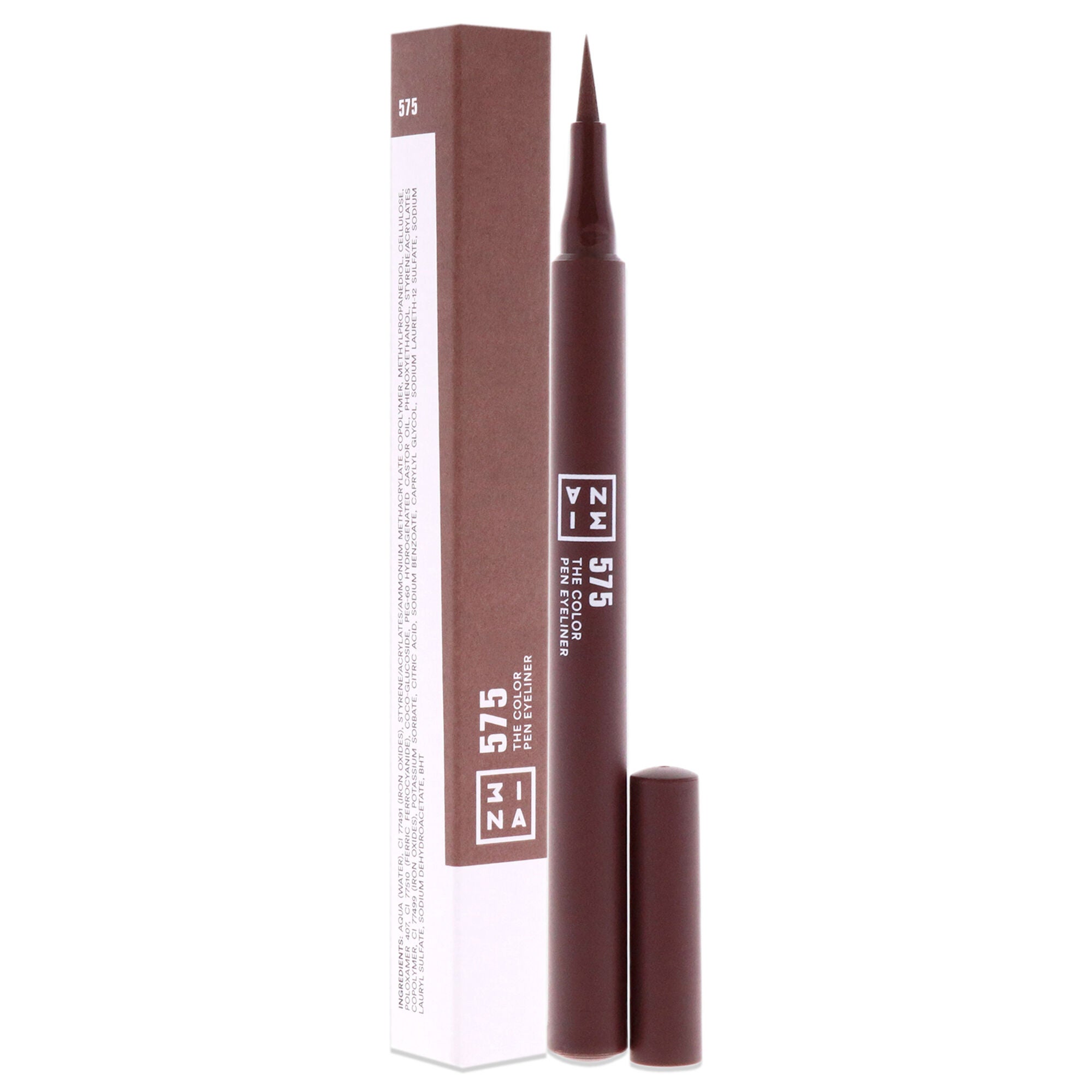 The Color Pen Eyeliner - 575 Brown by 3INA for Women - 0.034 oz Eyeliner, , alternate image number 6