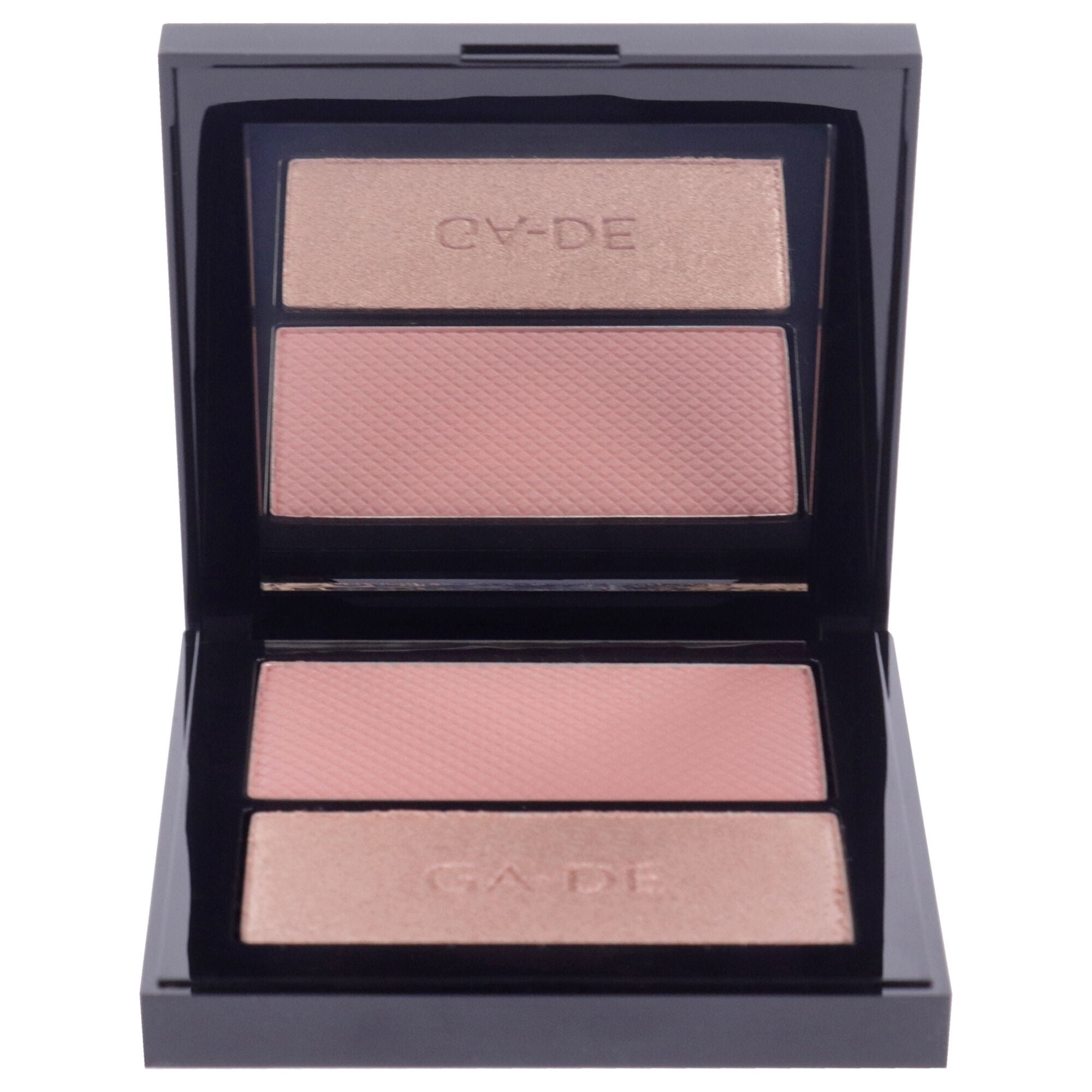 Velveteen Blush and Shimmer Duet - 50 Rose and Glow by GA-DE for Women - 0.26 oz Blush, See Description, alternate image number 1