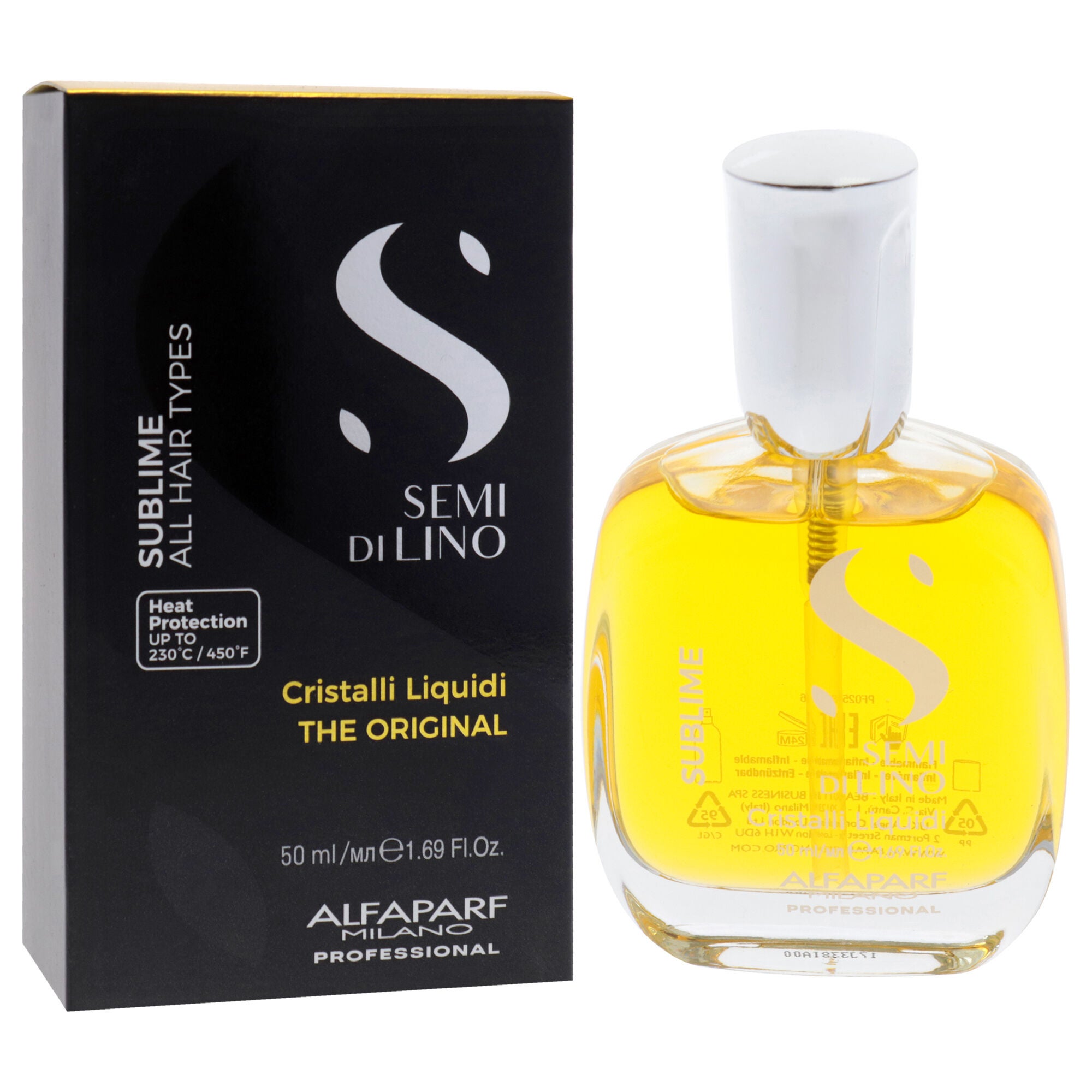 Semi Di Lino Sublime Cristalli Liquidi by Alfaparf Milano for Unisex - 1.69 oz Treatment, , alternate image number 6