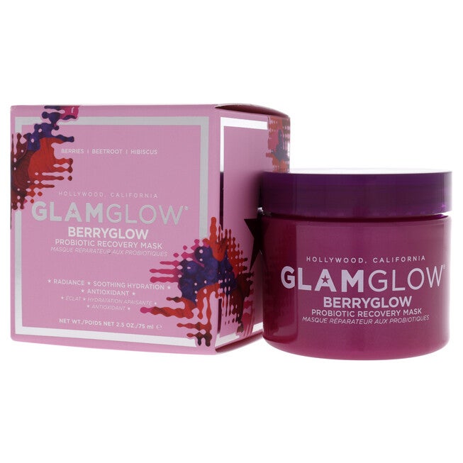 Berryglow Probiotic Recovery Mask by Glamglow for Unisex - 2.5 oz Mask, , alternate image number null