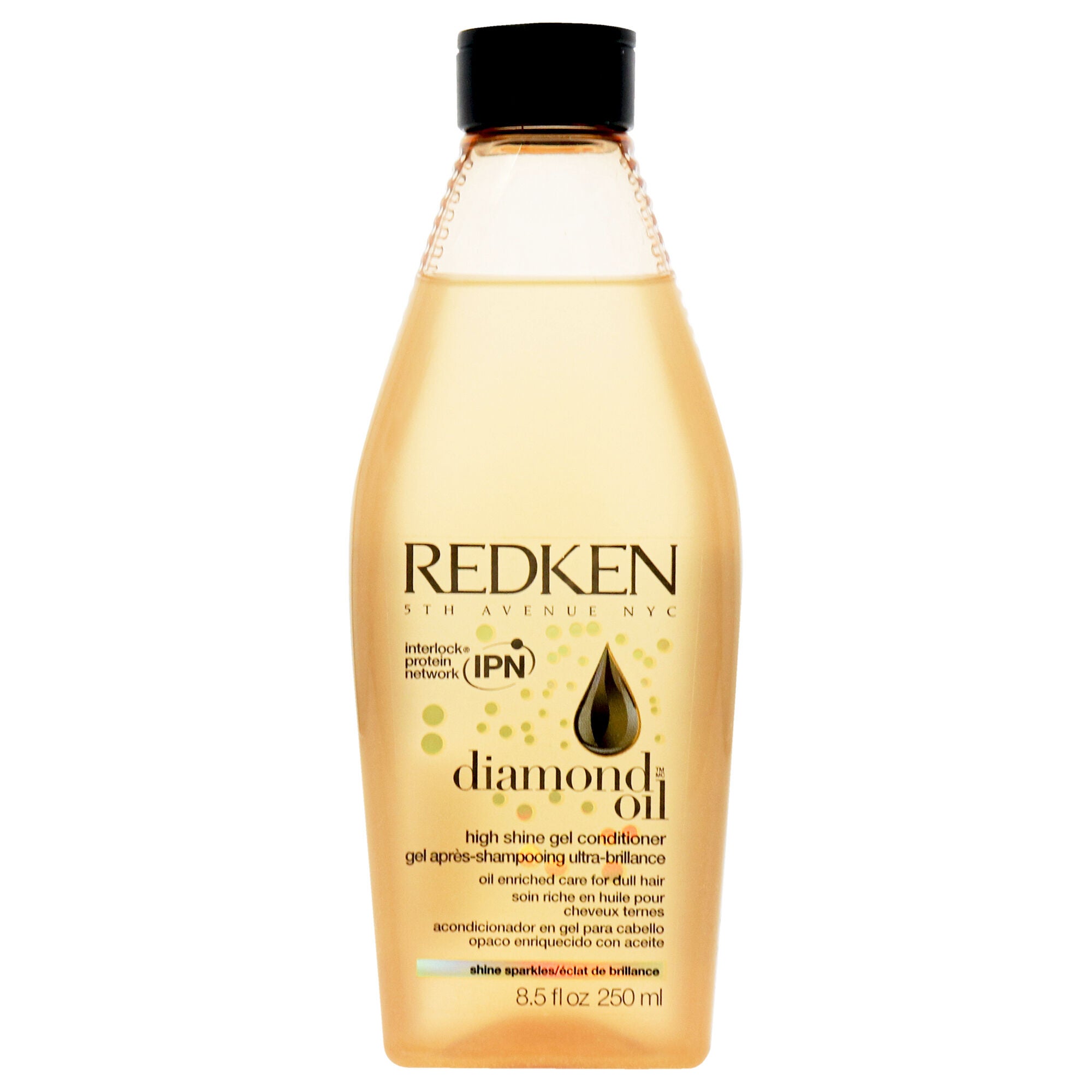 Diamond Oil High Shine Gel Conditioner by Redken for Unisex - 8.5 oz Conditioner, , alternate image number 2