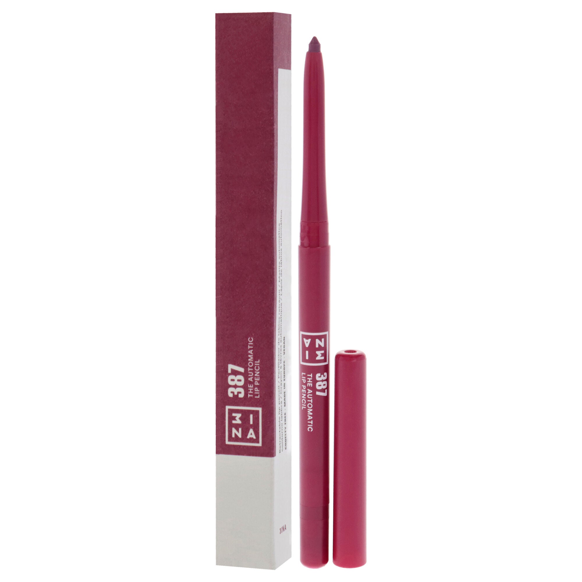 The Automatic Lip Pencil - 387 by 3INA for Women - 0.01 oz Lip Pencil, See Description, alternate image number 2