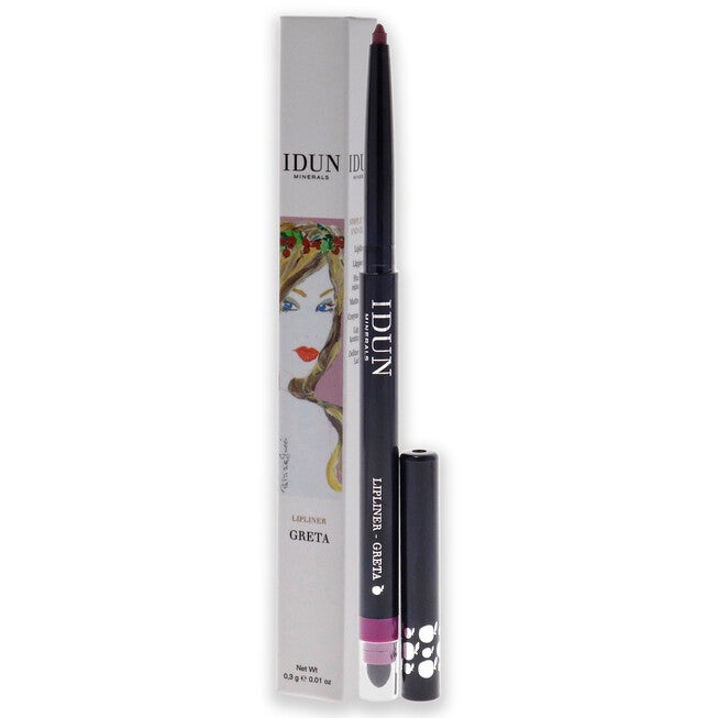 Lip Liner - 301 Greta by Idun Minerals for Women - 0.01 oz Lip Liner, NA, alternate image number null