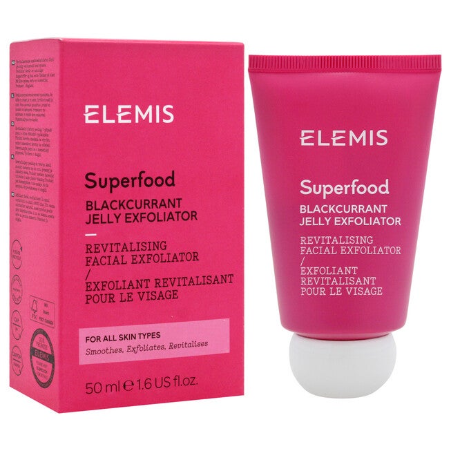 Superfood Blackcurrant Jelly Exfoliator by Elemis for Women - 1.6 oz Exfoliator, , alternate image number null