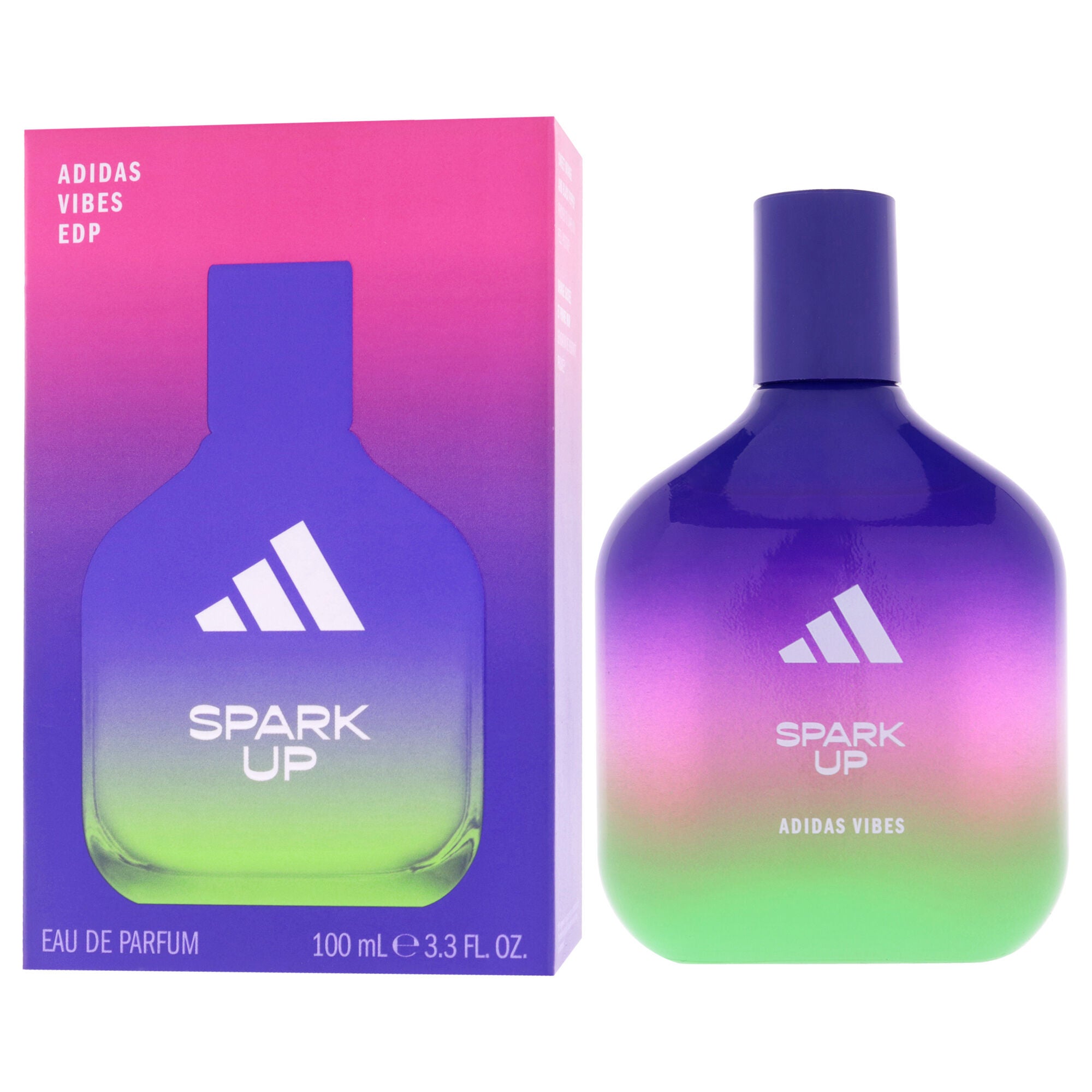 Adidas Vibes - Spark Up by Adidas for Unisex - 3.3 oz EDP Spray, Clear, alternate image number 3
