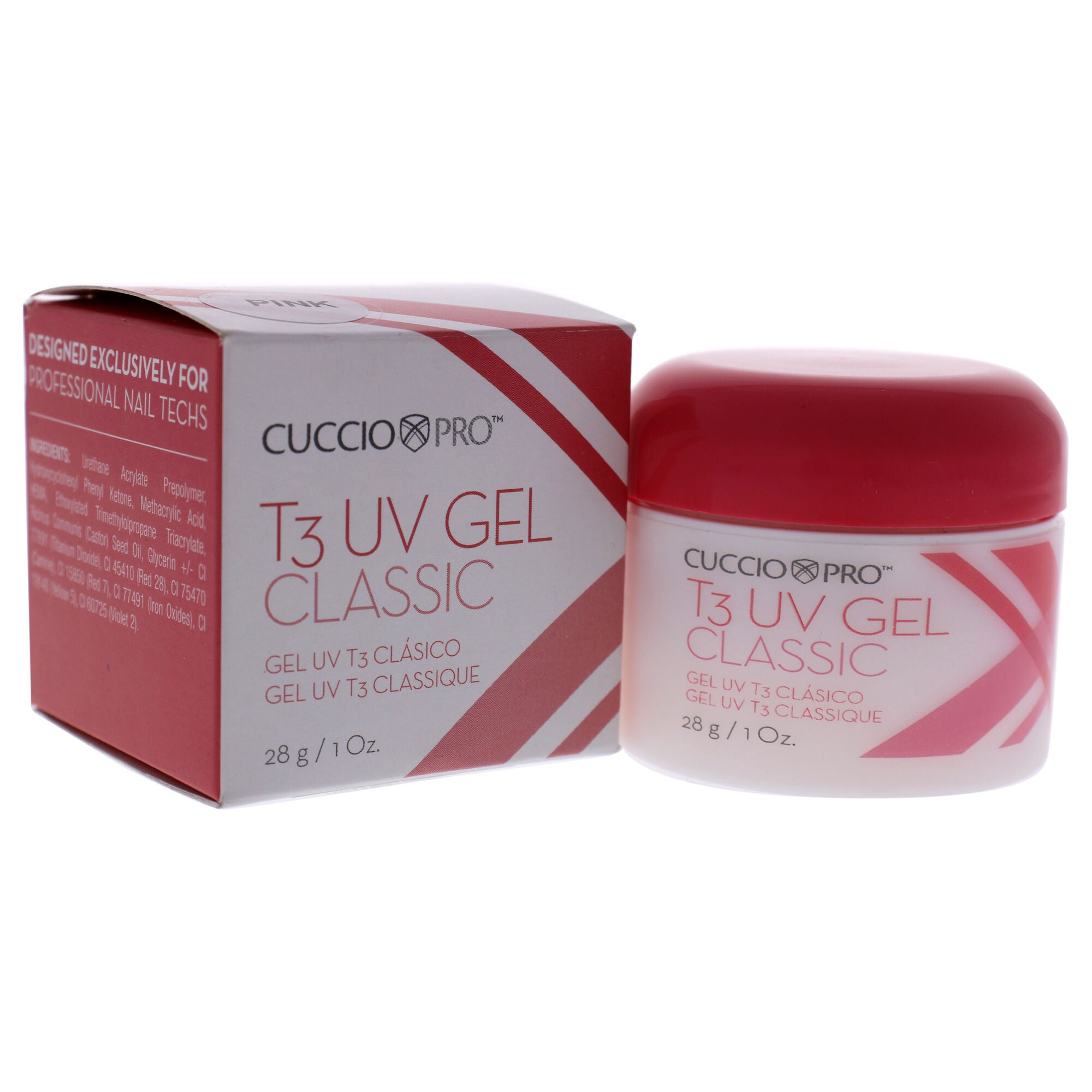 T3 Uv Gel Classic - Pink by Cuccio Pro for Women - 1 oz Nail Gel, , alternate image number 6