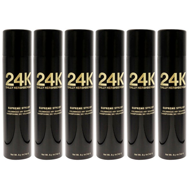 24K Supreme Stylist Voluminous Dry Shampoo by Sally Hershberger for Unisex - 8.5 oz Dry Shampoo - Pack of 6, See Description, hi-res image number 0