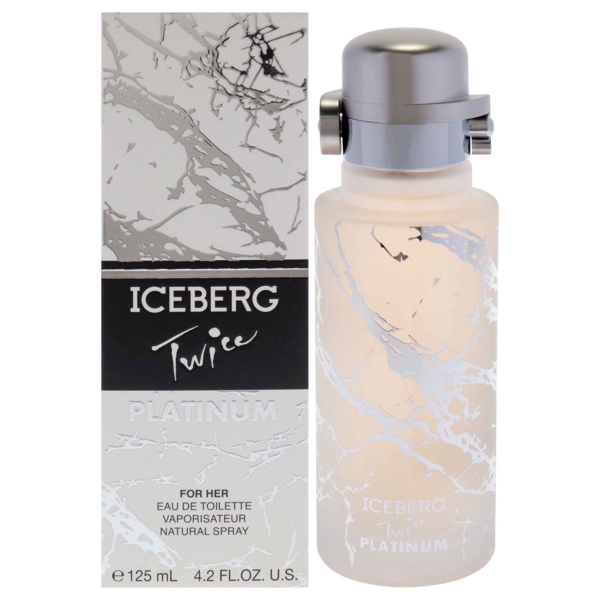 Twice Platinum by Iceberg for Women - 4.2 oz EDT Spray, See Description, hi-res image number 0