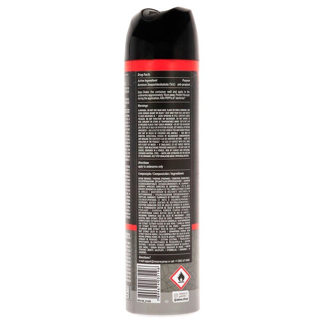 48 Hours Elements Antibac Antiperspirant Deodorant - Carbon by Above for Men - 3.17 oz Deodorant Spray, , alternate image number null