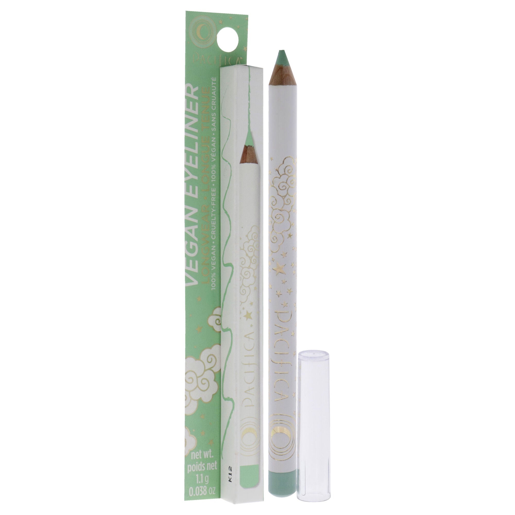 Vegan Longwear Eyeliner - Minty by Pacifica for Women - 0.038 oz Eyeliner, See Description, alternate image number 1