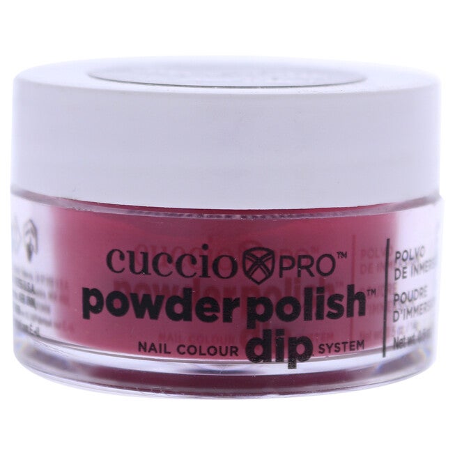 Pro Powder Polish Nail Colour Dip System - Strawberry Red by Cuccio Colour for Women - 0.5 oz Nail Powder, NA, hi-res image number null