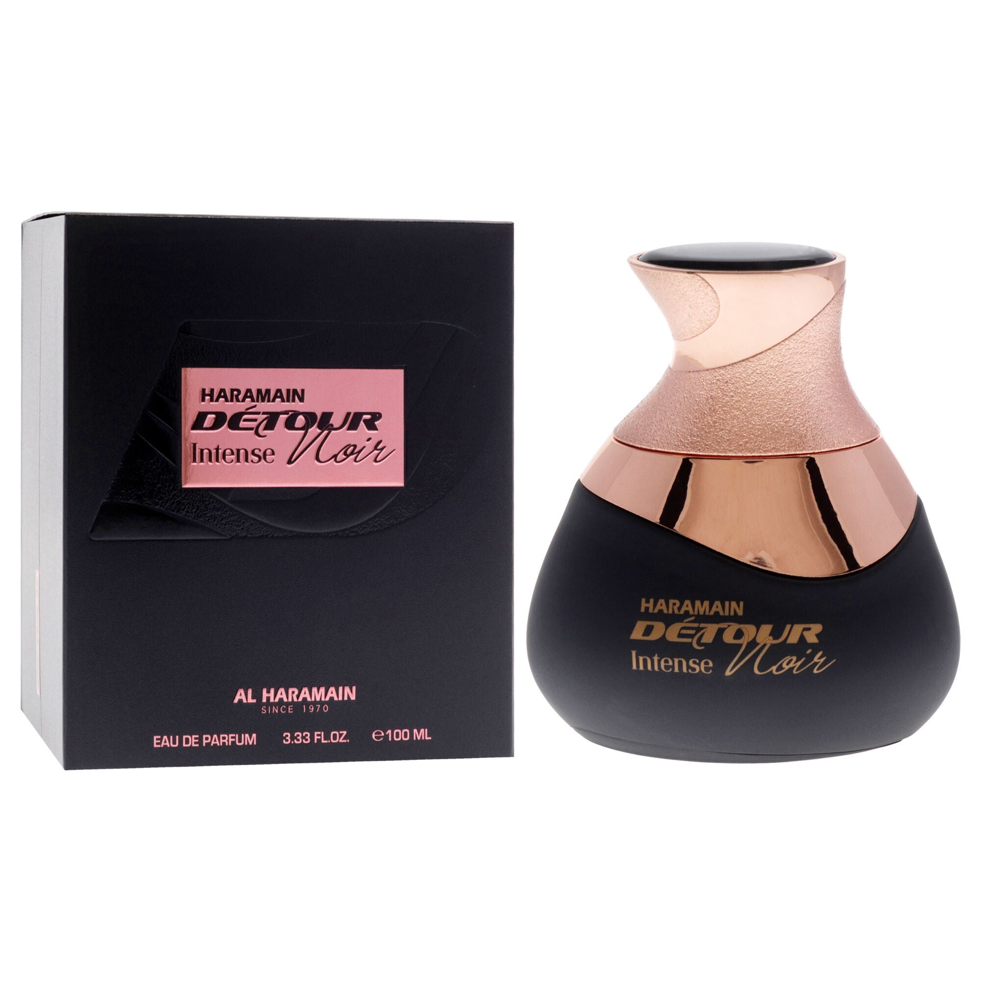 Detour Noir Intense by Al Haramain for Unisex - 3.33 oz EDP Spray, See Description, alternate image number 2