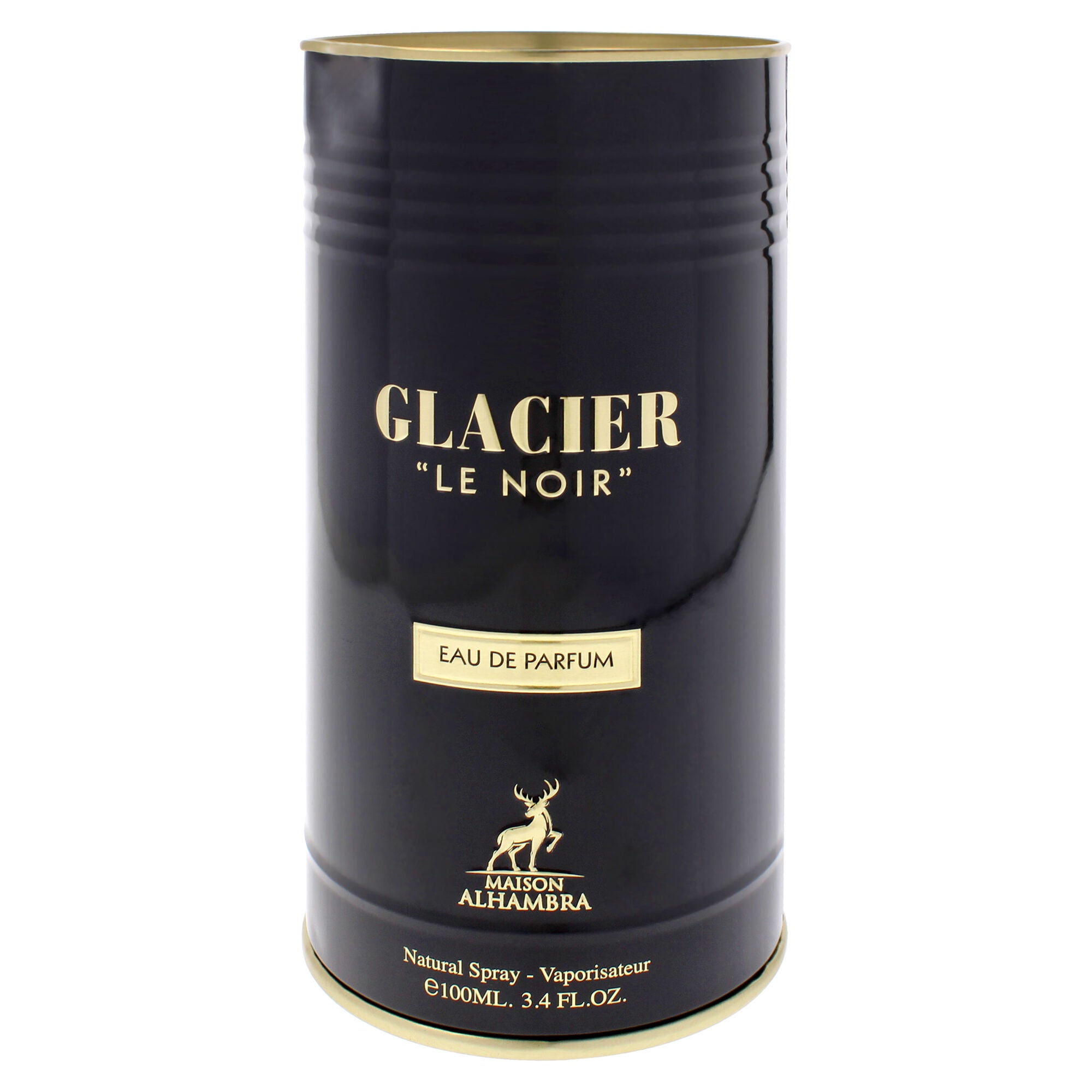 Glacier - Le Noir by Maison Alhambra for Unisex - 3.4 oz EDP Spray, Clear, alternate image number 2