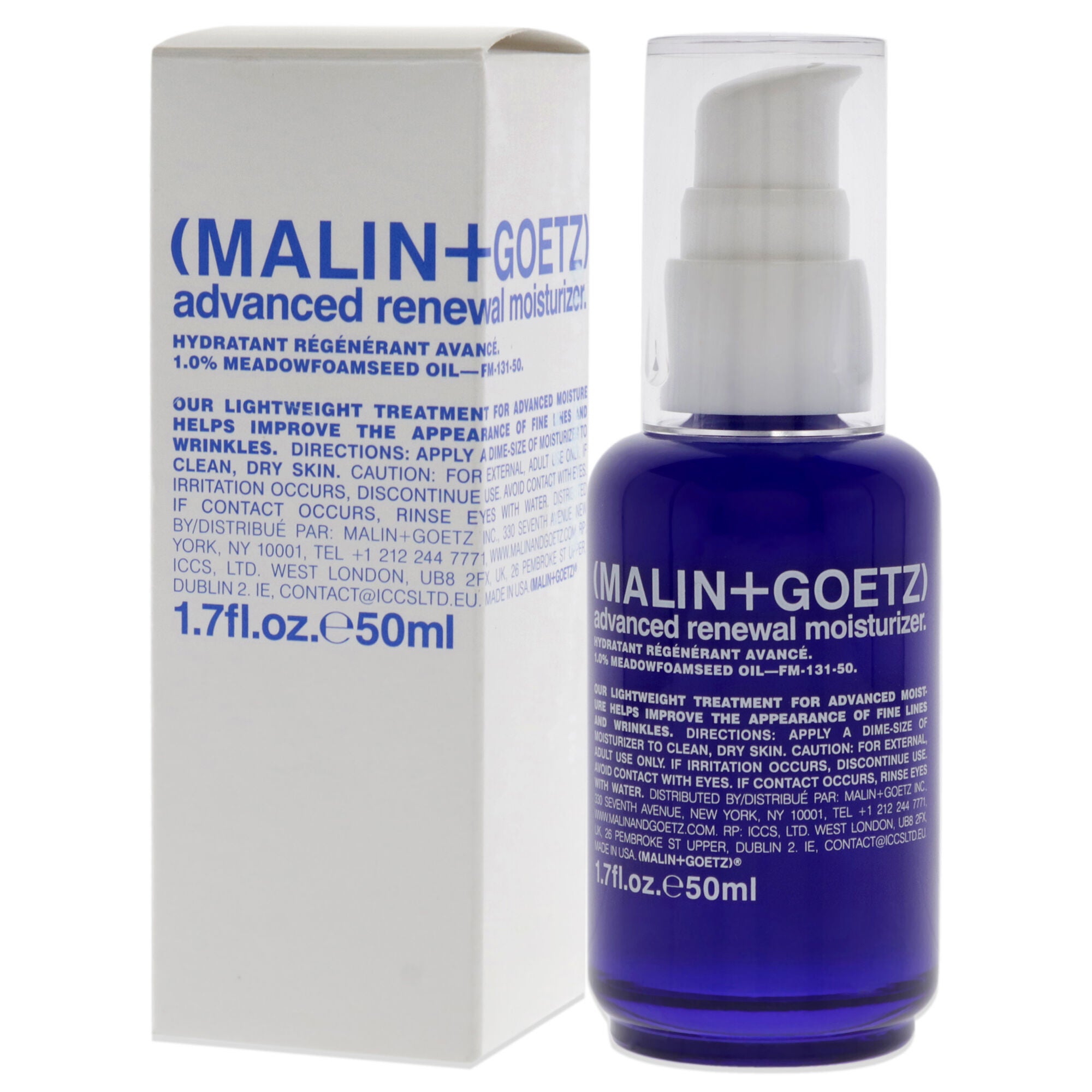 Advanced Renewal Moisturizer by Malin + Goetz for Unisex - 1.7 oz Moisturizer, , alternate image number 8