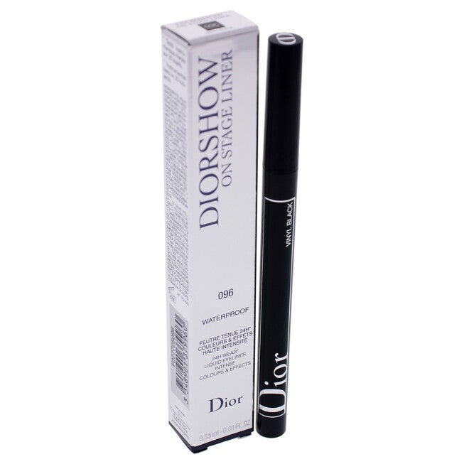 Diorshow On Stage Liquid Eyeliner Waterproof - 096 Vinyl Black by Christian Dior for Women - 0.01 oz Eyeliner, , alternate image number null
