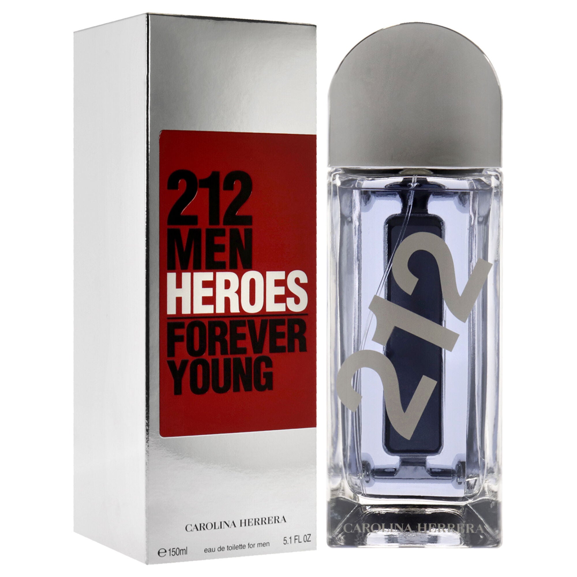 212 Men Heroes Forever Young by Carolina Herrera for Men - 5.1 oz EDT Spray, See Description, alternate image number 2