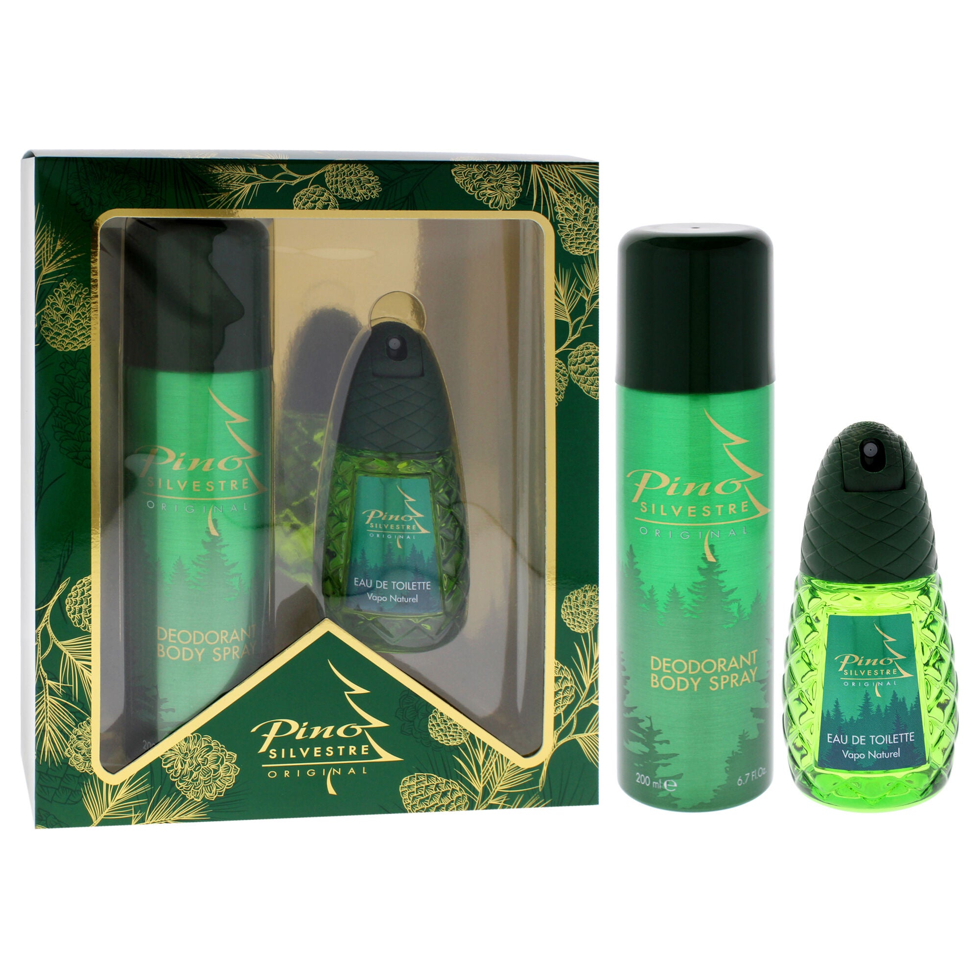 Pino Silvestre by Pino Silvestre for Men - 2 Pc Gift Set 2.5oz EDT Spray, 6.7oz Deodorant Body Spray, See Description, alternate image number 1