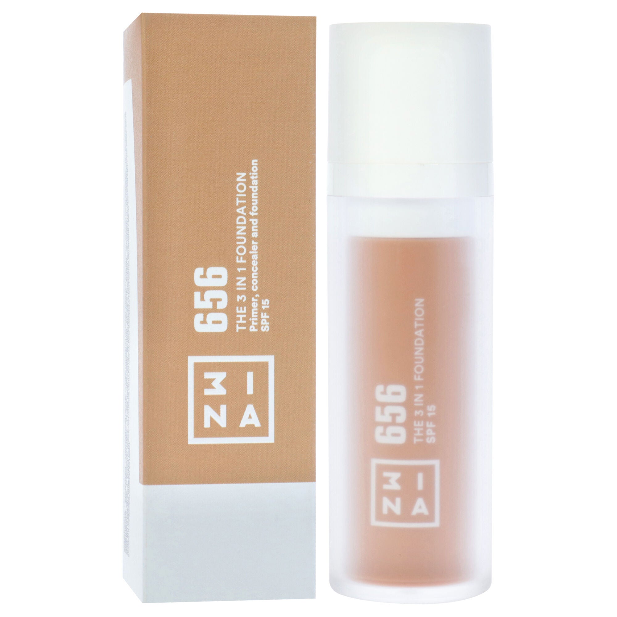The 3-In-1 Foundation SPF 15 - 656 by 3INA for Women - 1.01 oz Foundation, See Description, alternate image number 1
