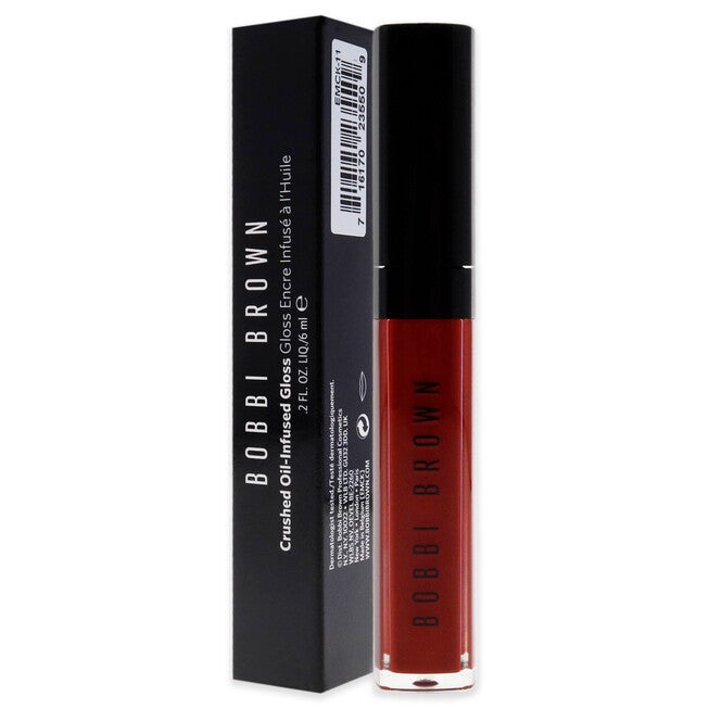 Crushed Oil-Infused Gloss - Rock and Red by Bobbi Brown for Women - 0.2 oz Lip Gloss, , alternate image number null
