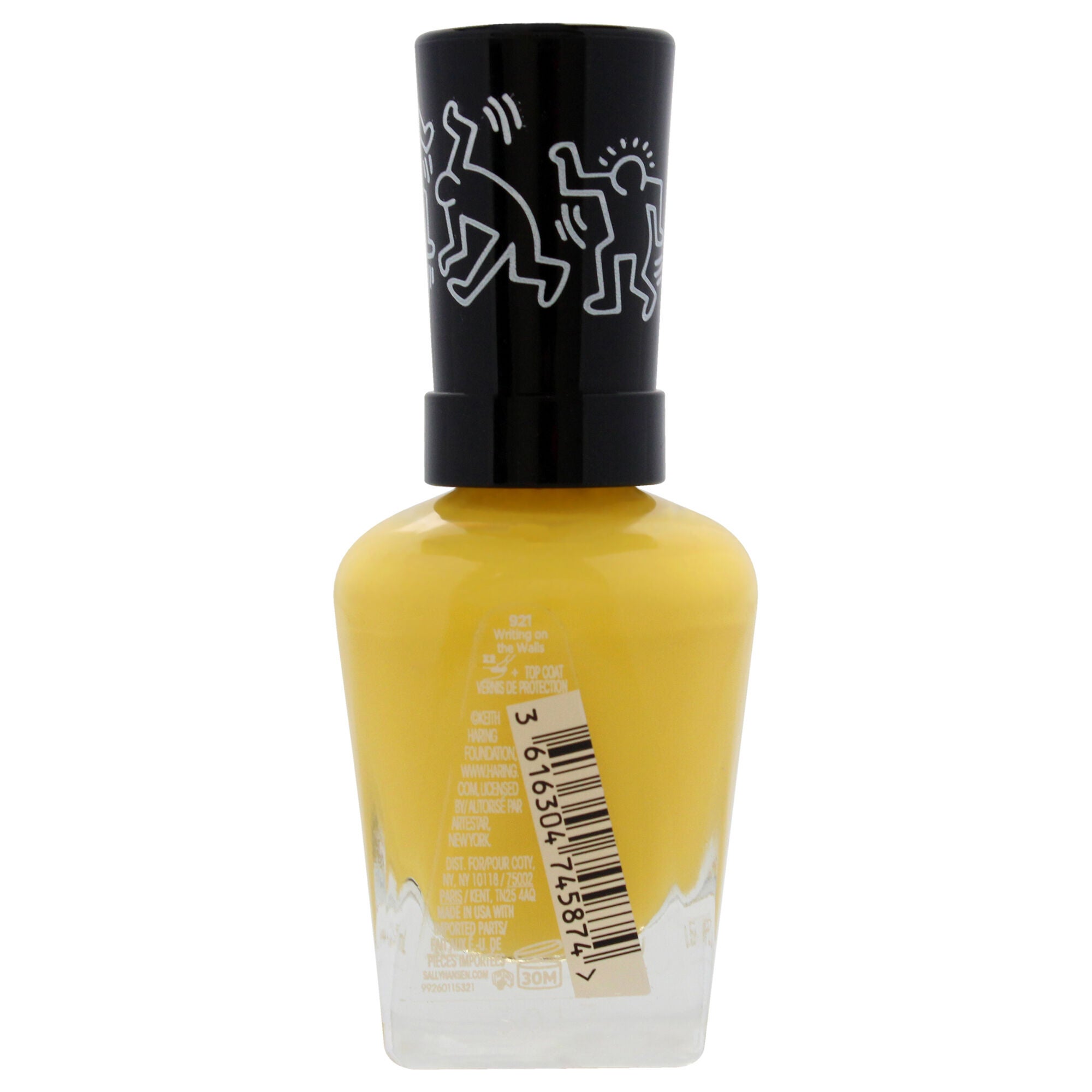 Miracle Gel Keith Haring - 921 Writing On The Walls by Sally Hansen for Women - 0.5 oz Nail Polish, See Description, alternate image number 1