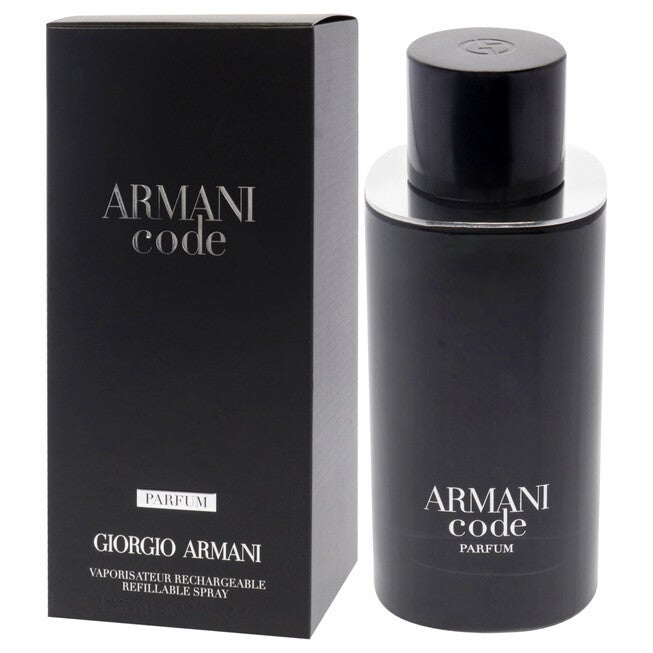 Armani Code by Giorgio Armani for Men - 4.2 oz Parfum Spray (Refillable), NA, alternate image number null