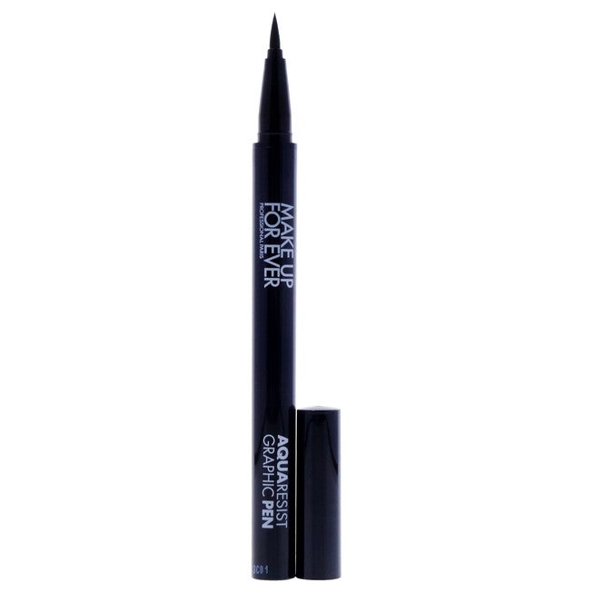 Aqua Resist Graphic Pen 24H Waterproof - 1 Black by Make Up For Ever for Women - 0.01 oz Eyeliner, , alternate image number 5
