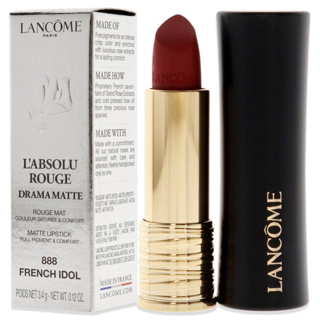 LAbsolu Rouge Drama Matte - 888 French Idol by Lancome for Women - 0.12 oz Lipstick, , alternate image number null